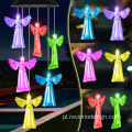 Solar Angel Wind Chimes Difts for Mom Babcia